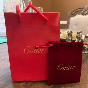 Cartier jewelry packaging
